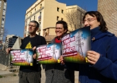 Roda de premsa de la CUP de suport a la lluita contra la MAT Roda de premsa de la CUP de suport a la lluita contra la MAT